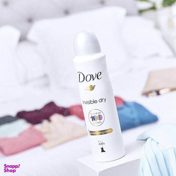 اسپری زنانه داو سری Invisble Dry مدل Clean Touch حجم 250 میلی لیتر