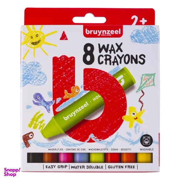 پاستل روغنی 8 رنگ برونزیل مدل 60131008