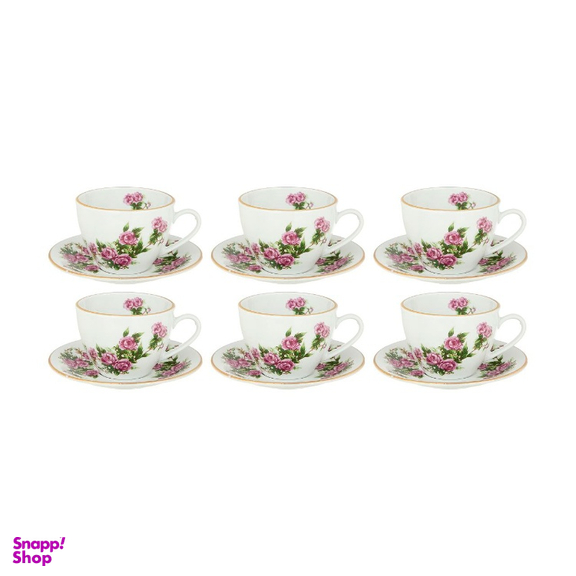 سرویس چای خوری مدل گلسرخی کد 758