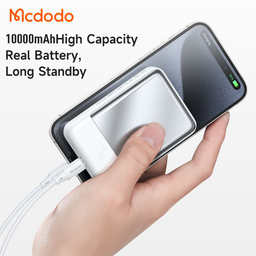 پاوربانک وایرلس مک دودو مدل MC-5931 ظرفیت 10000 میلی آمپر ساعت