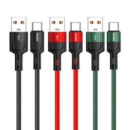 کابل تبدیل USB به Type-C کاکو مدل KSC-458 طول 1.2 متر