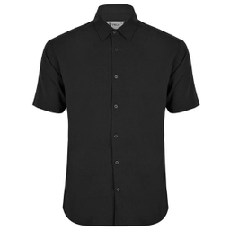 پیراهن آستین کوتاه پسرانه مدل 829002602 تترون رنگ مشکی