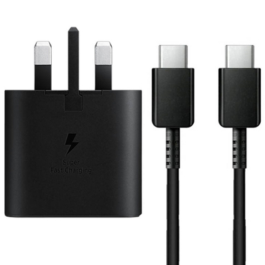 آداپتور شارژر سامسونگ مدل PD 25W با کابل USB Type-C