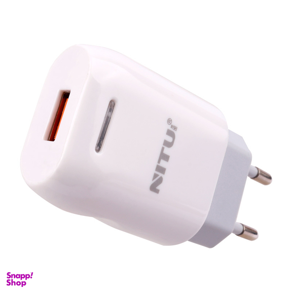 شارژر دیواری 2.4 آمپر نیتو مدل TC033 همراه با کابل Type-C