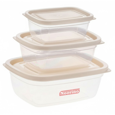 ظرف نگهدارنده نورینو مدل روژا کد 015 مجموعه 3 عددی