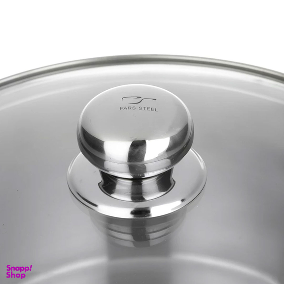 قابلمه پارس استیل کف سه لایه کد 240 سایز 24