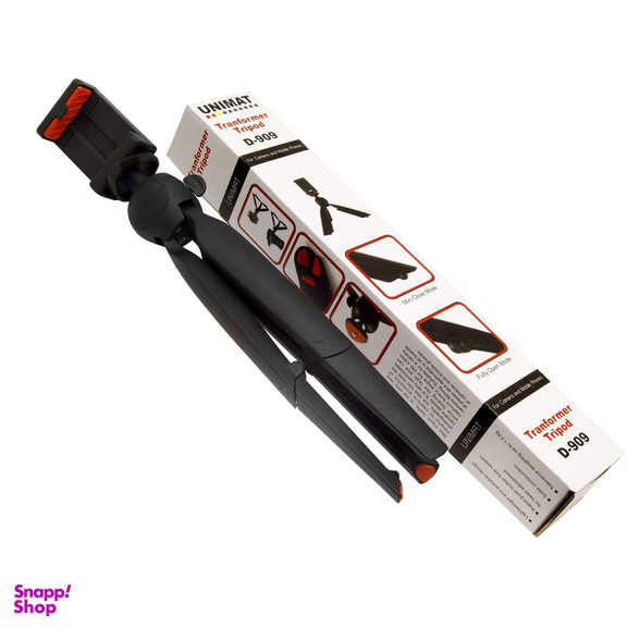 سه پایه نگهدارنده چرخشی یونیمات مدل D909 Plus Tranformer