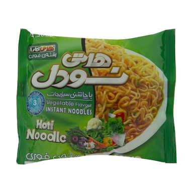 نودل هاتی کارا با طعم سبزیجات وزن 77 گرم