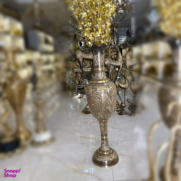 گلدان برنجی مدل 40c162203-100