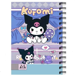 دفتر مشق حاشیه دار آوا مدل کرومی کد 101