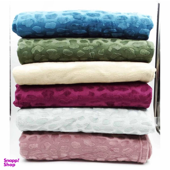 پتو مسافرتی شایسته مدل فایپکو اسکارلت مخمل سنگی سایز 155×205 سانتی متر