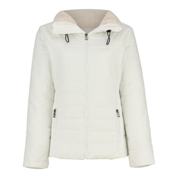 کاپشن زنانه السانا مدل ساوین کد 162335 رنگ سفید