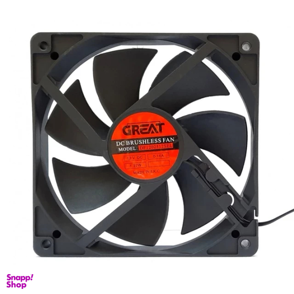 خنک کننده کامپیوتر گریت کد 12X12