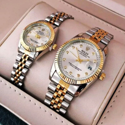 ست ساعت مچی عقربه ای زنانه و مردانه مدل دیت جاست کد SGW