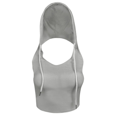 کراپ تاپ کلاه دار زنانه ماییلدا مدل 5260-259 رنگ طوسی