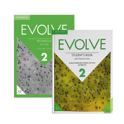 کتاب Evolve 2 به همراه کتاب کار اثر جمعی از نویسندگان انتشارات کمبریج