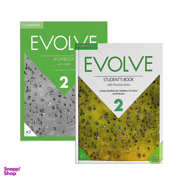 کتاب Evolve 2 به همراه کتاب کار اثر جمعی از نویسندگان انتشارات کمبریج