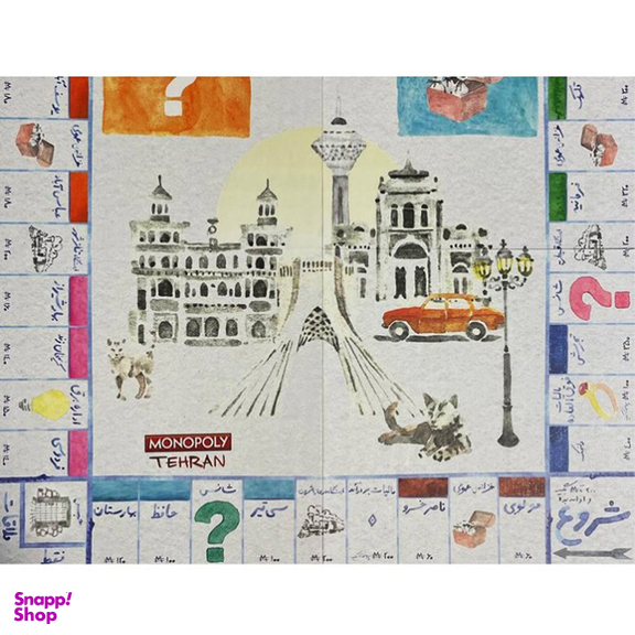 بازی فکری میپل کینگ مدل مونوپولی طهرون