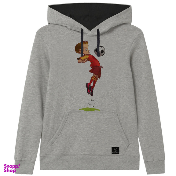 هودی پسرانه 27 طرح Sport کد V07 رنگ طوسی روشن