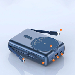 پاوربانک ویوو مدل Trunk Series PP03 ظرفیت 10000 میلی آمپر ساعت