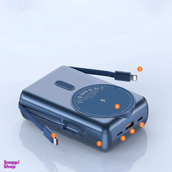 پاوربانک ویوو مدل Trunk Series PP03 ظرفیت 10000 میلی آمپر ساعت