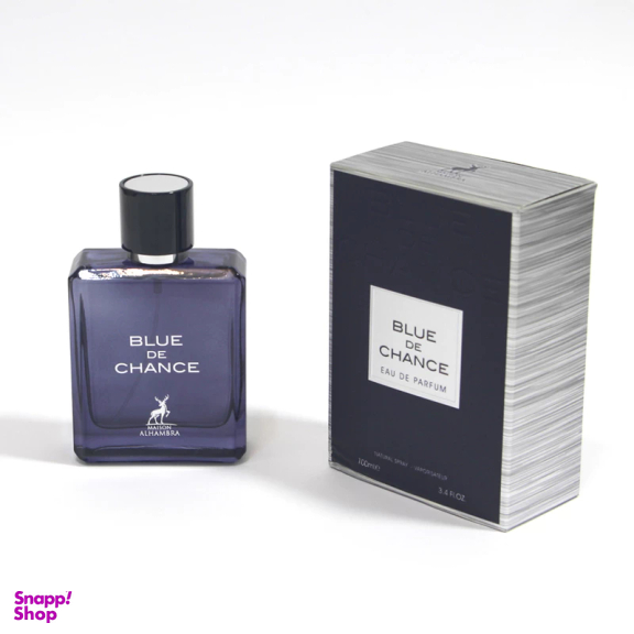 ادو پرفیوم مردانه الحمبرا مدل Blue De Chance حجم 100 میلی‌ لیتر