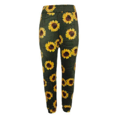 شلوار راحتی زنانه مدل آفتابگردون کد 112 رنگ سبز