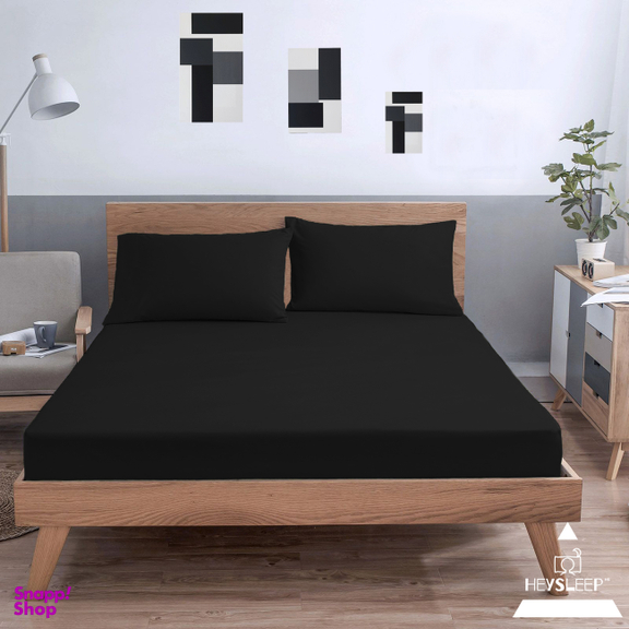 ست ملحفه و روبالشی 2 نفره طرح ساده سایز 160×200 سانتی متر