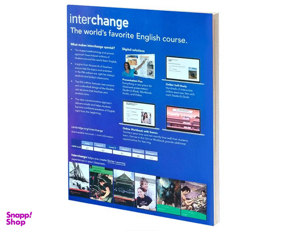 کتاب Interchange 2 اثر Jack C Richards نشر Cambridge مجموعه 2 جلدی