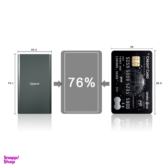 حافظه SSD اکسترنال اپیسر مدل AS723 ظرفیت 512 گیگابایت