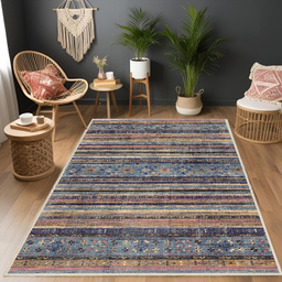 فرش ماشینی چاپی بدون تار و پود اورکوم مدل تمنا کد OR.1124.04