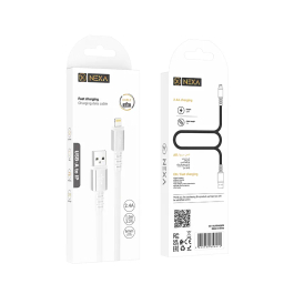 کابل دیتا USB به Lightning نکسا مدل L51 طول 1 متر