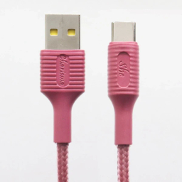 کابل تبدیل USB به Type-C شی کاریزما مدل صبا طول 1.2 متر