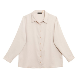 شومیز آستین بلند زنانه برنس مدل 30106 رنگ کرم