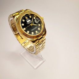 ساعت مچی عقربه ای طرح رولکس مدل دیت جاست کد 1006