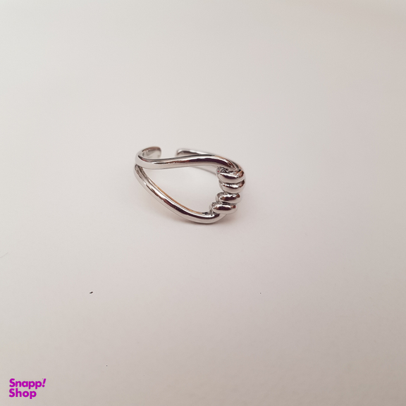 انگشتر زنانه وای اس ایکس طرح مینیمال مدل بیضی کد 013