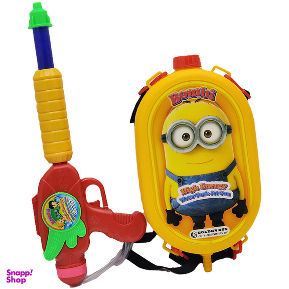 تفنگ آب پاش ناب سل مدل کوله پشتی مینیون