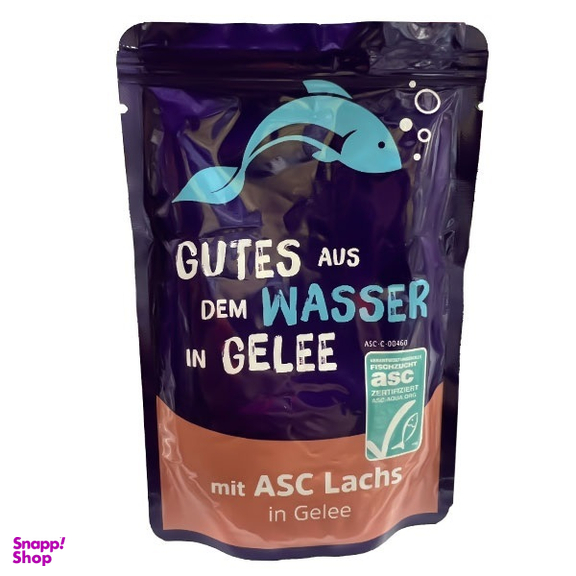 پوچ گربه بالغ کوشیدا طعم سالمون در ژله وزن 85 گرم