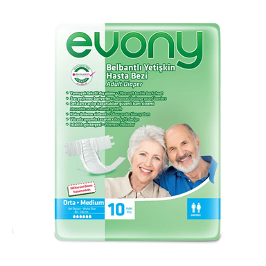 پوشینه چسبی بزرگسال چسبی اوونی مدل Medium بسته بندی 10 عددی