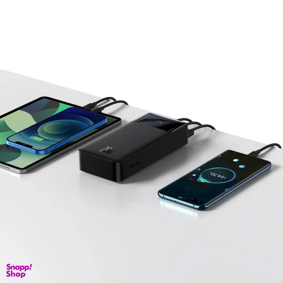 پاوربانک بیسوس مدل Bipow Digital Display ظرفیت 30000 میلی آمپر ساعت