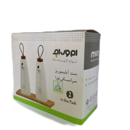 ظرف آبلیمو و روغن ام وی اچ گلس اند مدل نورا