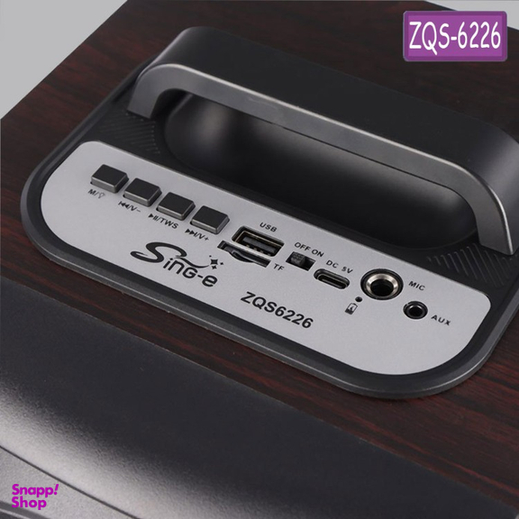 اسپیکر بلوتوثی قابل حمل مدل ZQS6226
