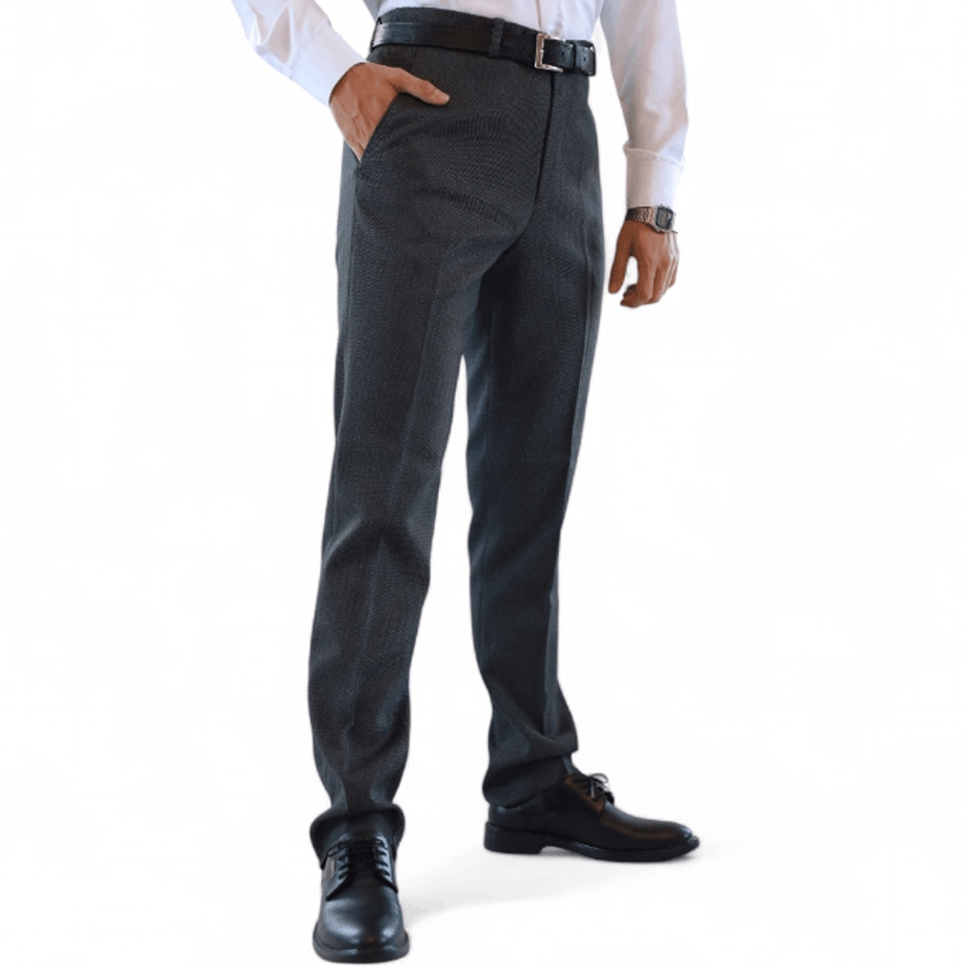 شلوار پارچه ای مردانه کد 3511 رنگ طوسی