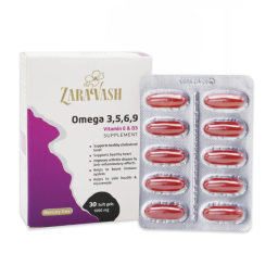سافت ژل امگا 3.5.6.9 زراوش بسته 30 عددی
