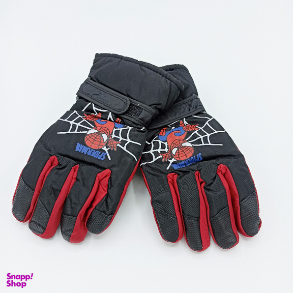 دستکش پسرانه مدل Black spider man کد SP_3