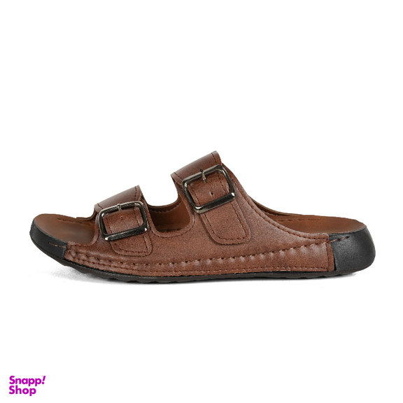 دمپایی مردانه شیما مدل دارا رنگ گردویی