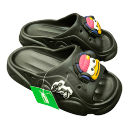 دمپایی پسرانه مدل پلاس نگاران رنگ مشکی