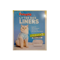 لاینر ظرف خاک گربه پتوپیا کد 4692 بسته 3 عددی