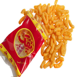 پفک نمکی مینو وزن 110 گرم بسته ۱۶ عددی