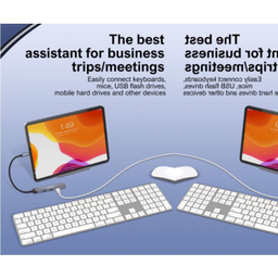 USB هاب 4 پورت USB/Type-C الدینیو مدل DS-64C